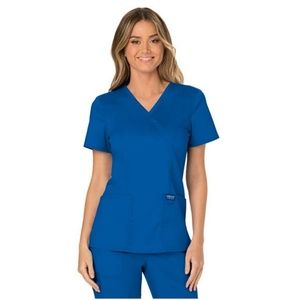 Cherokee Workwear Revolution Mockwrap Scrubtop